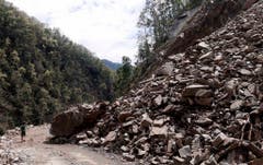 Earthquake aftermath in Nepal (Bild: Keystone)