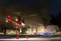 SCHWEIZ AROSA BRAND HOTEL (Bild: Keystone)