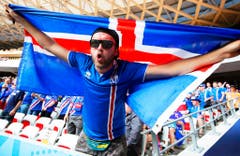 FUSSBALL, ACHTELFINAL, ACHTELFINALE, ISL XEN, ISLAND ENGLAND, UEFA EURO 2016, EURO 2016, EURO2016, FUSSBALLEUROPAMEISTERSCHAFT, FUSSBALL EM, (Bild: SEBASTIEN NOGIER (EPA))
