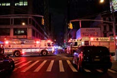 Explosion in Manhattan (Bild: Keystone)