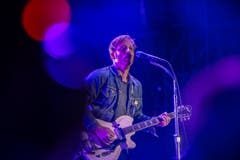 Dan Auerbach von The Black Keys auf der Sitterbühne am Openair 2014. (Bild: Luca Linder)