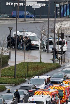 SUPERMARKT, KOSCHERER SUPERMARKT, LEBENSMITTELGESCHAEFT, ANSCHLAG, TERRORANSCHLAG, SATIREMAGAZIN, SATIREZEITUNG, CHARLIE HEBDO, (Bild: Keystone)