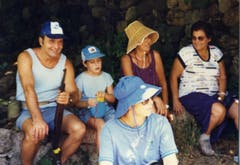 Während eines Ausflugs mit seiner Familie. (Bild: Ueli Eisenhut)