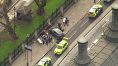 CORRECTION BRITAIN PARLIAMENT INCIDENT (Bild: Keystone)