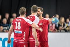 Handball: LŠnderspiel Schweiz - Bosnien (Bild: Michel Canonica)