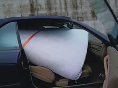 Matratzentransport der illegalen Art. (Bild: Kantonspolizei St.Gallen)