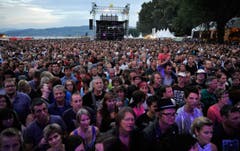 Grossandrang beim Konzert von Mike & The Mechanics. (Bild: Reto Martin)