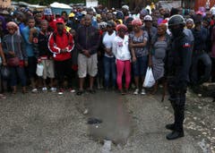 Hurricane Matthew hits Haiti (Bild: Keystone)