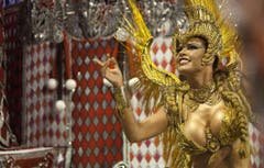 Carnival parade in Sao Paulo (Bild: Keystone)