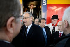 SUISSE RECEPTION GUY PARMELIN (Bild: Keystone)