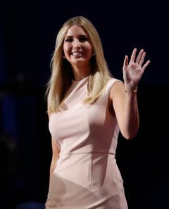 Ivanka Trump war beim Wahlkampf ihres Vaters an vorderster Front dabei. (Bild: Keystone)