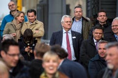 Auch Rorschachs Stadtpräsident Thomas Müller kam nach Romanshorn. (Bild: Reto Martin)