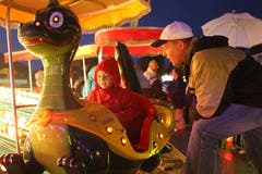 Seenachtsfest Fantastical in Kreuzlingen. Festivalbesucher auf dem Festareal. (Bild: Benjamin Manser)