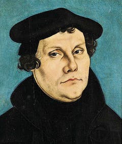 Mit 35 Jahren änderte der Urheber der Reformation seinen wenig schicklichen Namen Luder in Luther. Weniger bekannt ist sein musikalisches Talent: Melodien und Texte vieler Bach-Kantaten stammen aus Luthers Feder. Gut zu wissen: Zum Reformationsjubiläum hat Playmobil extra eine Luther-Figur angefertigt. (Bild: (http://gallerix.ru))