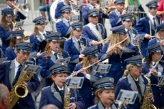 Impressionen vom Eidgenössischen Blasmusikfest St. Gallen (Bild: Ralph Ribi)