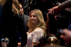 Ivanka Trump im Januar an einer Wahlveranstaltung in Iowa. (Bild: Keystone)