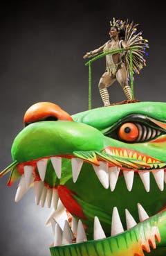 Carnival parade in Sao Paulo (Bild: Keystone)