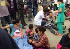 Nepal Earthquake (Bild: Keystone)