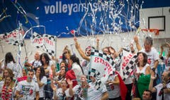 Volley Amriswil : Perugia Champions League Hinspiel (Bild: Andrea Stalder)