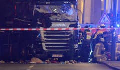 Truck crashed into a Christmas market in Berlin (Bild: Keystone)