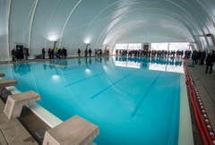 Das Wasser im Seebad ist im Winter auf 27 Grad geheizt. (Bild: Reto Martin)
