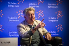 Nick Hayek von Swatch. (Bild: Urs Bucher)