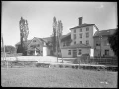 Die Fabrikanlage von aussen im Jahr 1928. (Bild: Bühler AG)