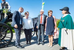 Empfang Grossratspräsidentin Heidi Grau (Bild: Andrea Stalder)