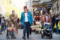 St. Gallen - Umzug Olma Olmaumzug durch die Stadt (Bild: Ralph Ribi)