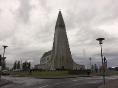 Die Hallgrimskirche: Das Wahrzeichen der Stadt. (Bild: Marion Loher)