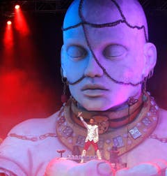 Ein Schnappschuss anlässlich der "Fantasy Tour" im August 2010. (Bild: Keystone)