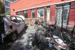 Nach G20-Gipfel - Nach den Krawallen (Bild: Keystone)