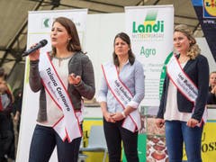 Tiziana Castauro, Iris Lieberherr und Lea Rutishauser. (Bild: Hanspeter Schhiess)