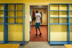 PK Kanton: Besichtigung des Zentrums für Asylsuchende im Riethüsli (Bild: Michel Canonica)