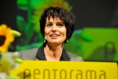 Amriswil TG , 07.09.2011 / BudesrŠtin Leuthard auf besuch bei der CVP Thurgau im Pentorama Amriswil . Bild: Donato Caspari (Bild: Donato Caspari (Donato Caspari))
