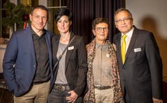 Dani und Daniela Kern mit Margrith und Werner Dickenmann. (Bild: Reto Martin)