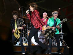 Die Rolling Stones pflegen die britische Esskultur. Sie haben backstage darum gerne Shepherd's Pie und die Würzsauce HP Sauce. Der Rider listet ausserdem auf: Pinsel, einen Snookertisch, einen Fernseher, auf dem Cricketspiele empfangen werden können sowie eine Toilette auf Rädern. (Bild: Keystone)