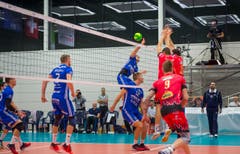 Volley Amriswil : Perugia Champions League Hinspiel (Bild: Andrea Stalder)