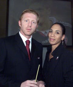 Am Ende ihrer Beziehung soll Barbara Becker gewalttätig geworden sein - das behauptet der frühere deutsche Tennisstar Boris Becker nun in seiner Biographie. (Bild: Keystone)