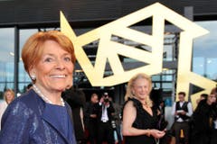 Auf dem Roten Teppich während des Rose d'Or-Festival am 10. Mai 2012. (Bild: Keystone)