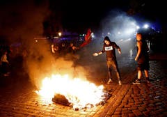 Protest against G20 Summit in Hamburg (Bild: Keystone)