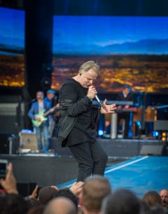 Herbert Grönemeyer gibt ein Konzert in der AFG Arena. (Bild: Andrea Stalder)