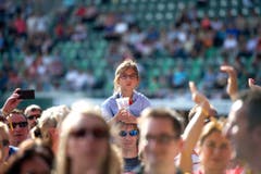 Einen Logensitz zwischen den Stehplätzen. (Bild: Urs Bucher)