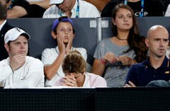 Das Team von Roger Federer. (Bild: Keystone)