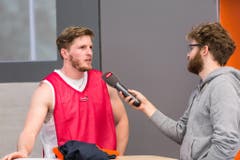 SCB-Captain Michael Plüss im Interview. (Bild: PD/Urs Güttinger)