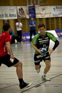 Erzielte fünf Tore: Tobias Baumgartner. (Bild: Manuela Jans / Neue LZ)