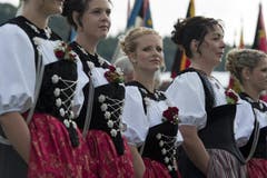 Trachtenfrauen. (Bild: Keystone)