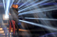Auch an der letzten Sendung von "Wetten dass...? im Jahr 2011 war Günther Jauch bei Gottschalk zu Gast. (Bild: Keystone)