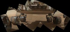 Auch von unten... (Bild: Keystone / Nasa)