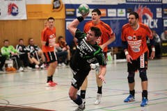 Der Krienser Fabio Baviera beim Abschluss. (Bild: Roger Zbinden / Neue LZ)